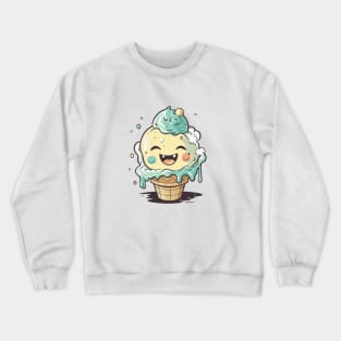 Happy Ice cream cone Crewneck Sweatshirt